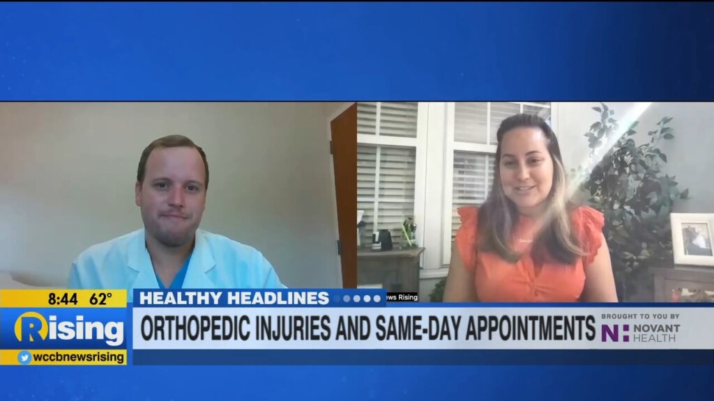 Healthy Headlines: Orthopedic, Injuries And Same Day Appointments