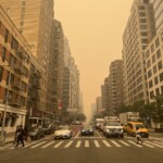 Wildfires In Canada Lead To Haze In Us