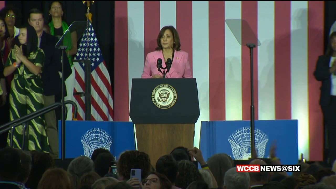 Vice President Kamala Harris Visits Charlotte To Rally For Abortion