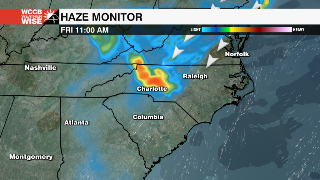 Smoke From Nova Scotia Will Bring Hazy Skies To The Carolinas WCCB