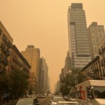 Haze From Wildfires In Nyc