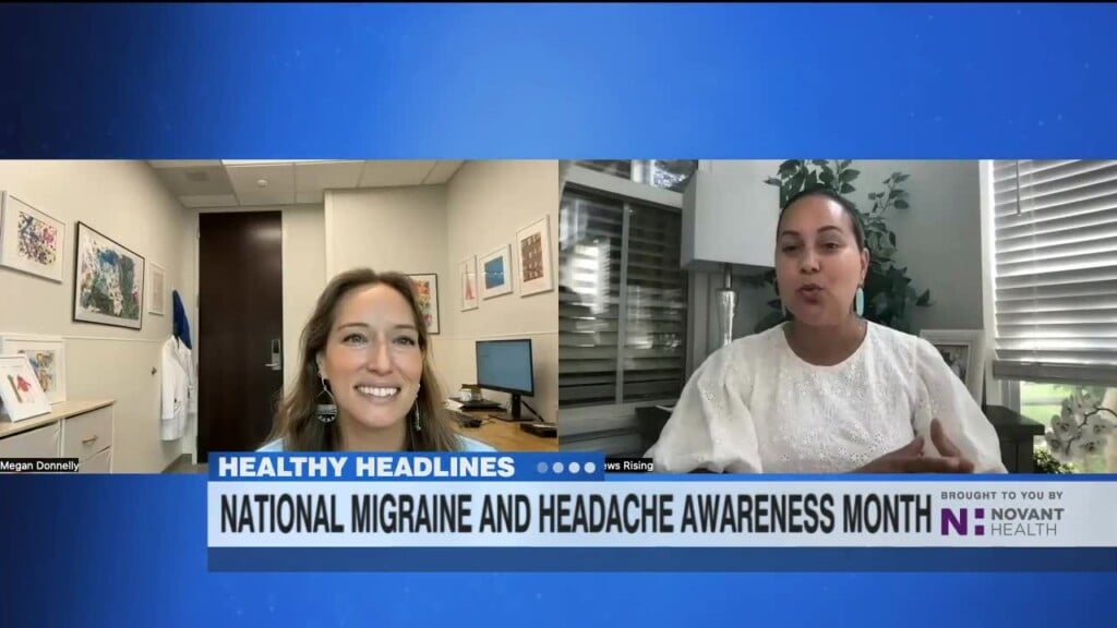 Healthy Headlines: National Migraine And Headache Awareness Month