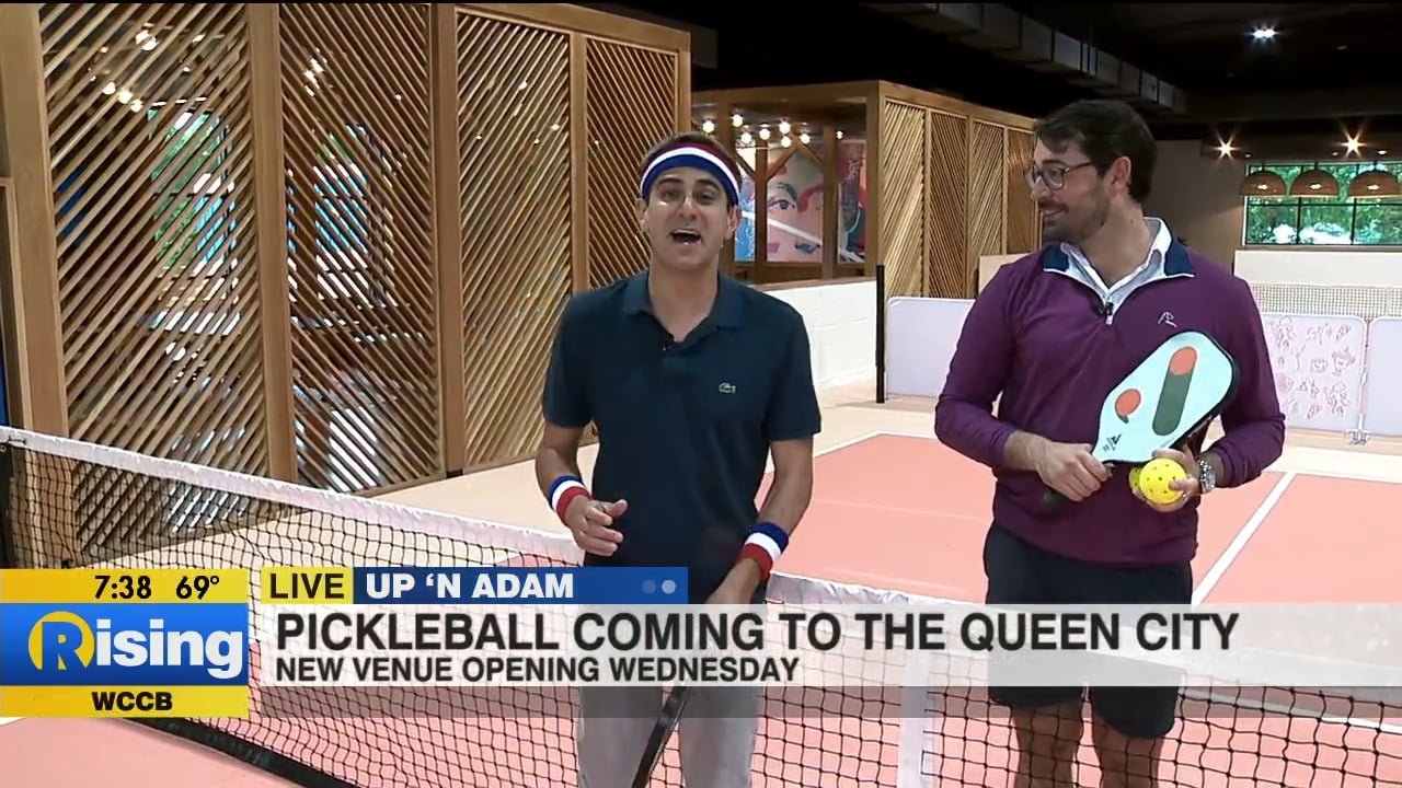 Up 'n Adam Rally Pickleball WCCB Charlotte's CW