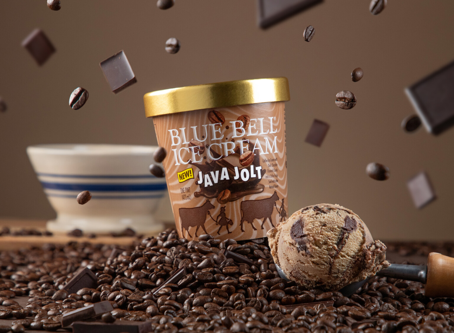 Trying Blue Bell's New Java Jolt Ice Cream WCCB Charlotte's CW