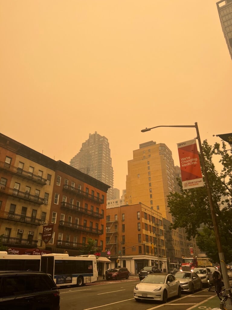 Canada Wildfires Cause Nyc Haze
