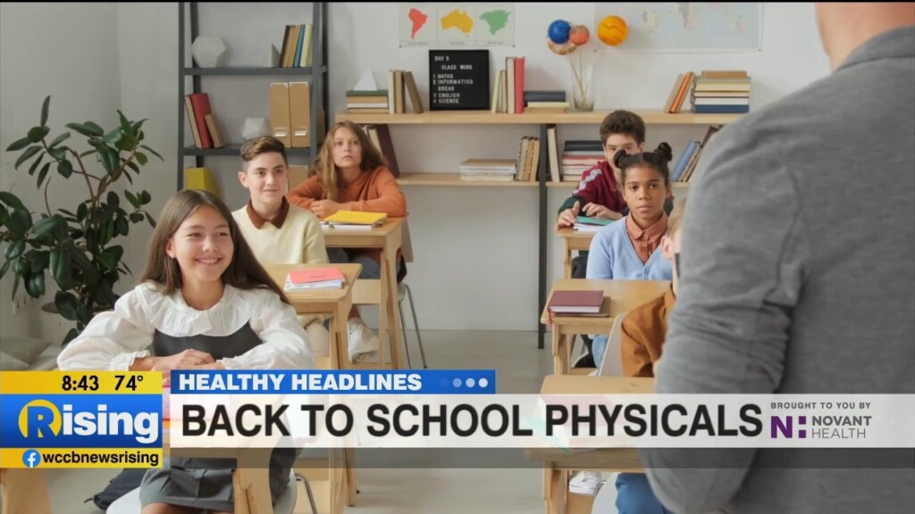 Healthy Headlines Back To School Physicals