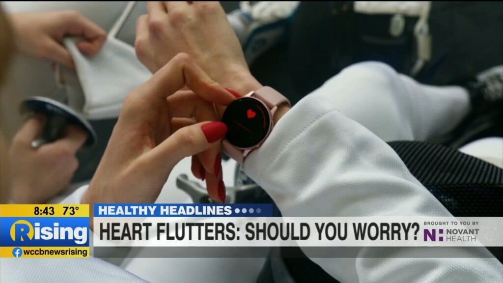 Healthy Headlines: Heart Flutters: Should You Worry?