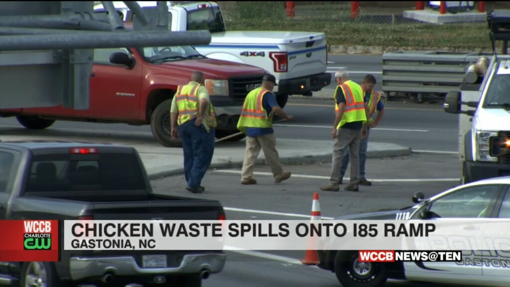 Chicken Waste Spill On Ramp On I 85