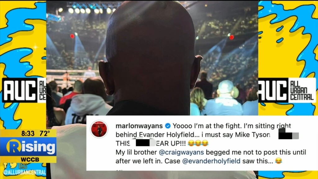 Talk, Truth, Tea: Marlon Wayans Shares Look At Evander Holyfield's Ear
