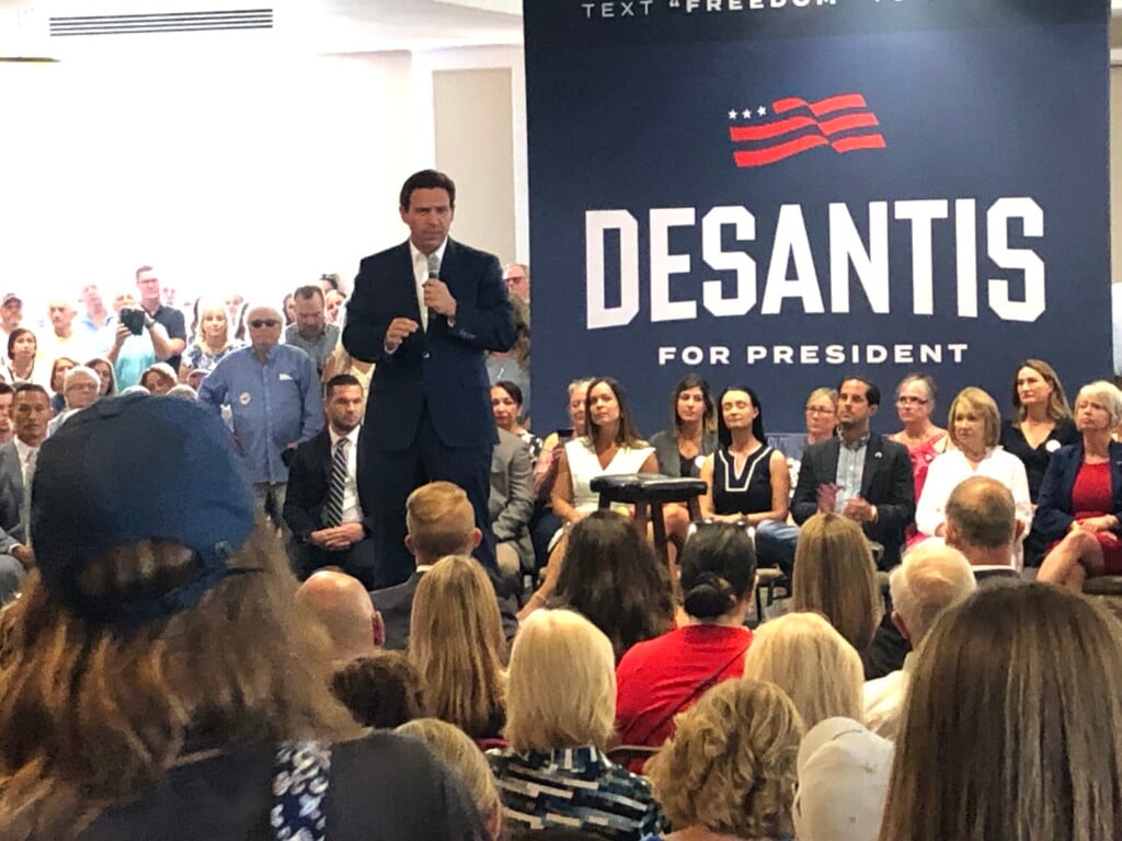 Ron Desantis In Tega Cay