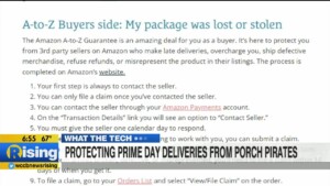 What The Tech: Protect Your Deliveries