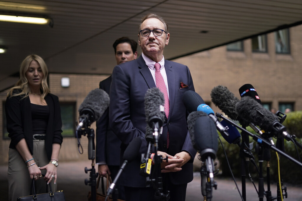 Aptopix Britain Kevin Spacey Trial