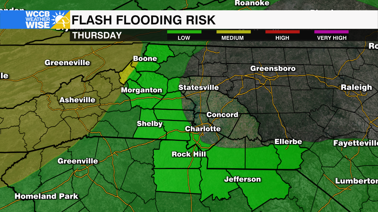 Excessive Rainfall Outlook - Days 1-5 - WCCB Charlotte's CW