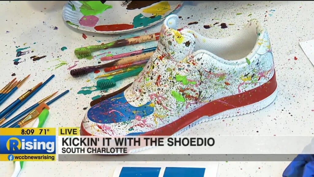 Kickin' It With The Shoedio! Design & Paint Your Favorite Shoes!
