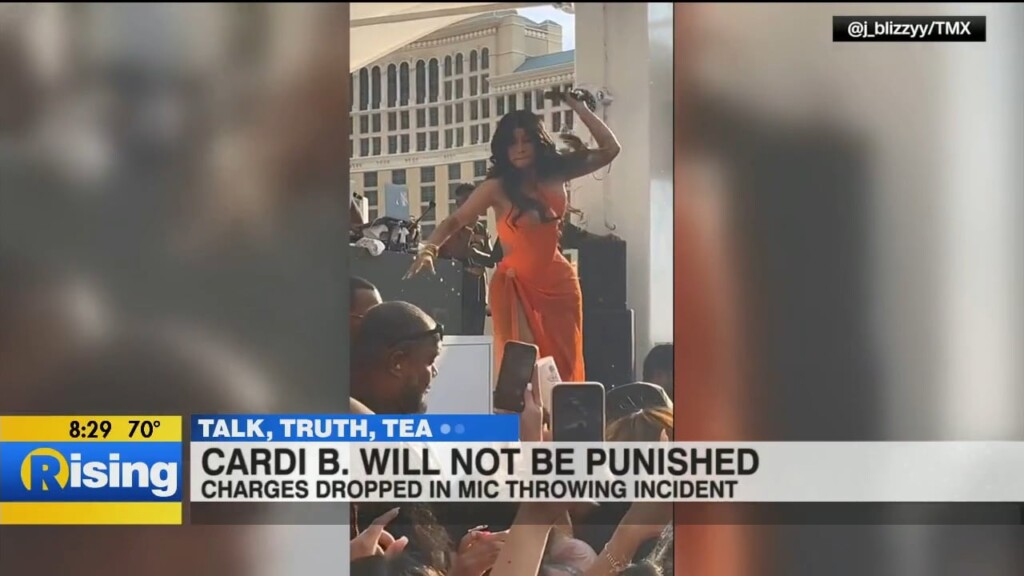 Cardi B. Will Not Be Charged For Throwing Microphone During Concert