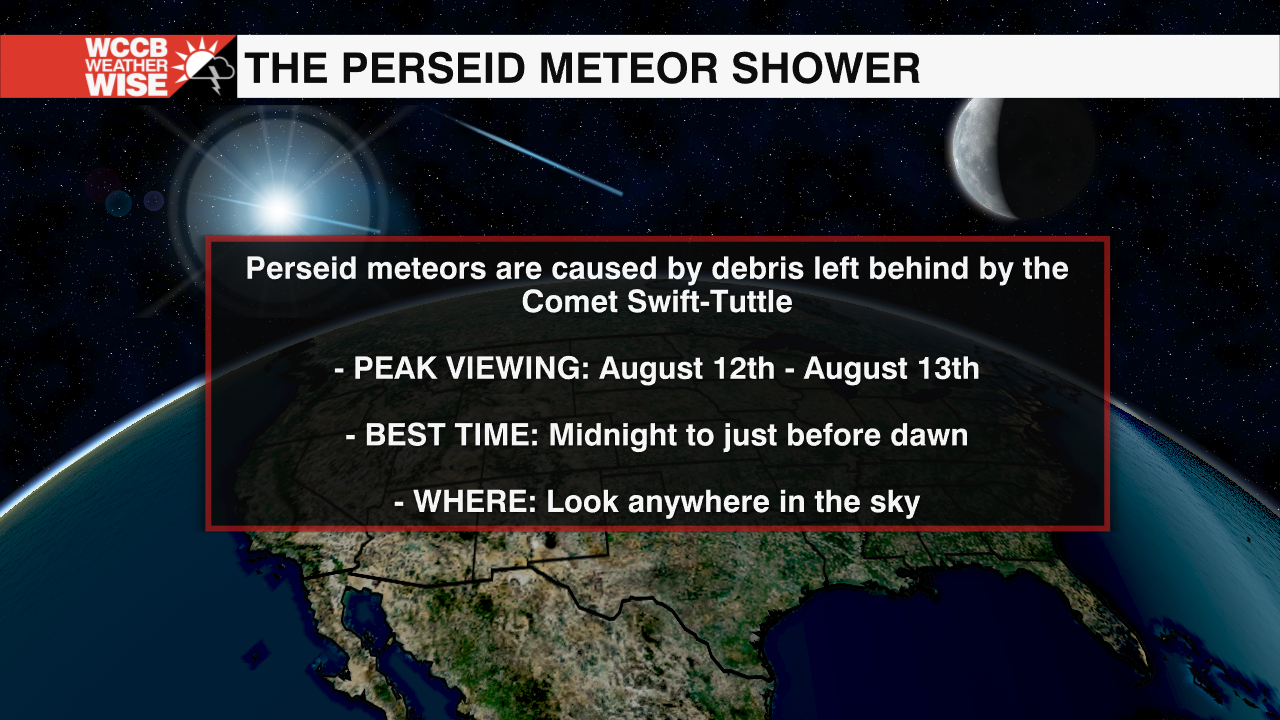 Perseid Meteor Shower WCCB Charlotte's CW