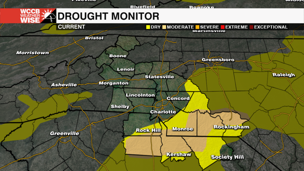 Parts of the Carolinas Experiencing a Flash Drought - WCCB Charlotte