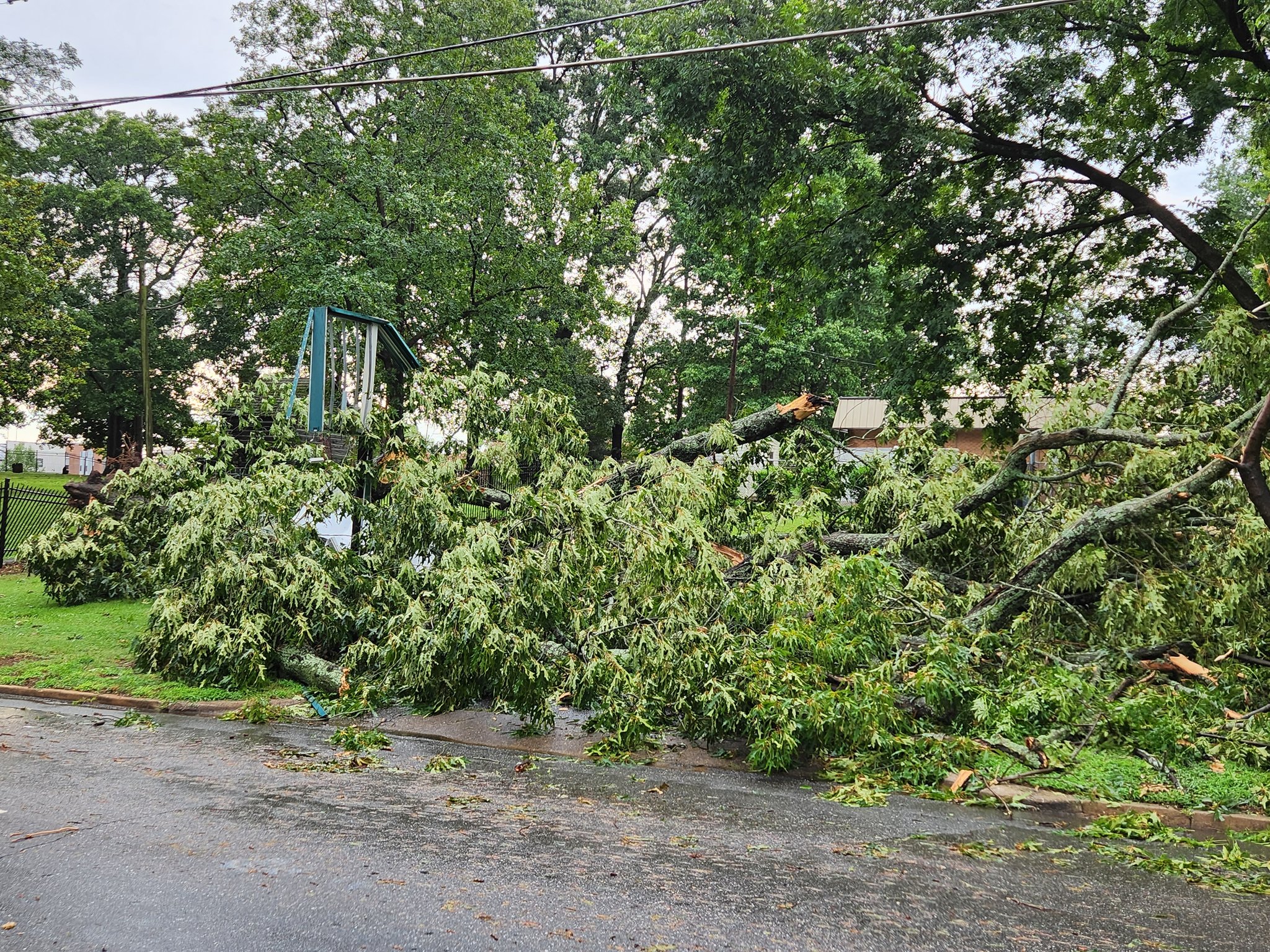 Hickory Storm Damage Pic 3 - WCCB Charlotte's CW