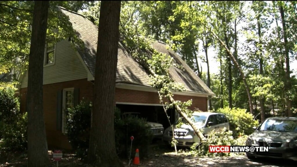 Clean Up Underway After Storm Damage In Mecklenburg, Iredell Counties