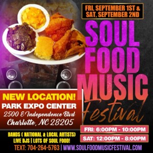 Soul Food Music Festival To Take Place September 1st & 2nd At The Park ...
