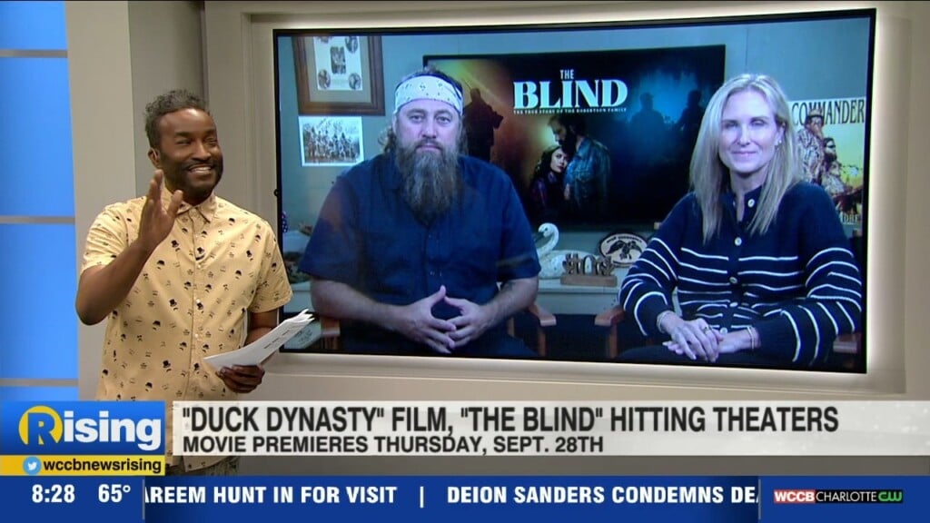 Duck Dynasty Family Discusses New Film "the Blind"