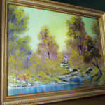 Bob Ross Painting