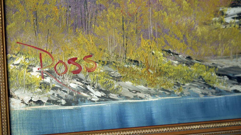 Bob Ross Painting