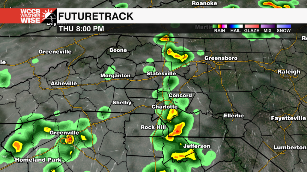 Isolated Strong Storms Are Possible Thursday - WCCB Charlotte's CW