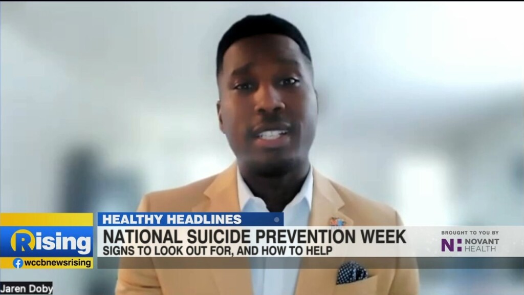 Healthy Headlines: National Suicide Prevention Week