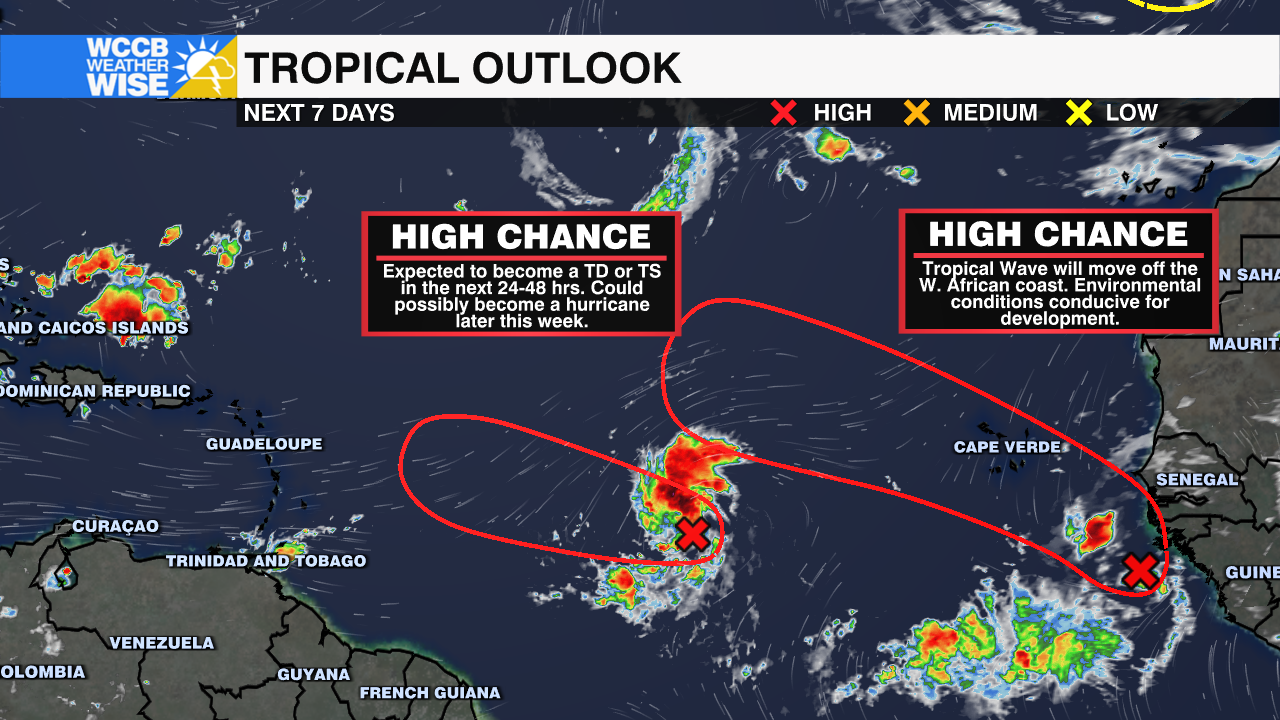 2AM Tropical Weather Outlook AM - WCCB Charlotte's CW