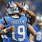 Panthers WR Adam Thielen eager to face Vikings, who released him after 10  seasons