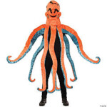 Adult Octopus Mascot Costumefm76029