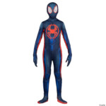Kids Marvels Miles Morales Spider Man Zentai Suit Costume