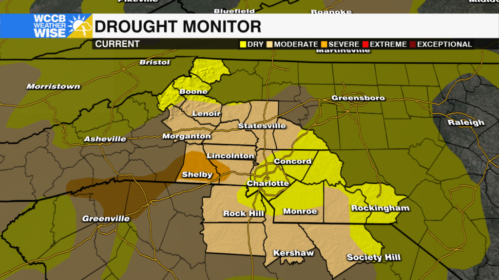 Drought Monitor National To Carolinas