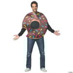 Adults Chocolate Donut With Bite Costumegc6328