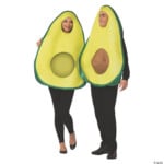 Adults Avocado Couples Costume