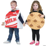 Toddler Cookies Milk Couples Costumes