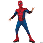 Boys Deluxe Spider Man Far From Home Spider Man Costume