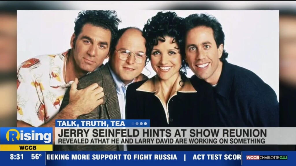 Talk, Truth, Tea: Jerry Seinfeld Hints At "seinfeld" Reunion During Performance In Boston