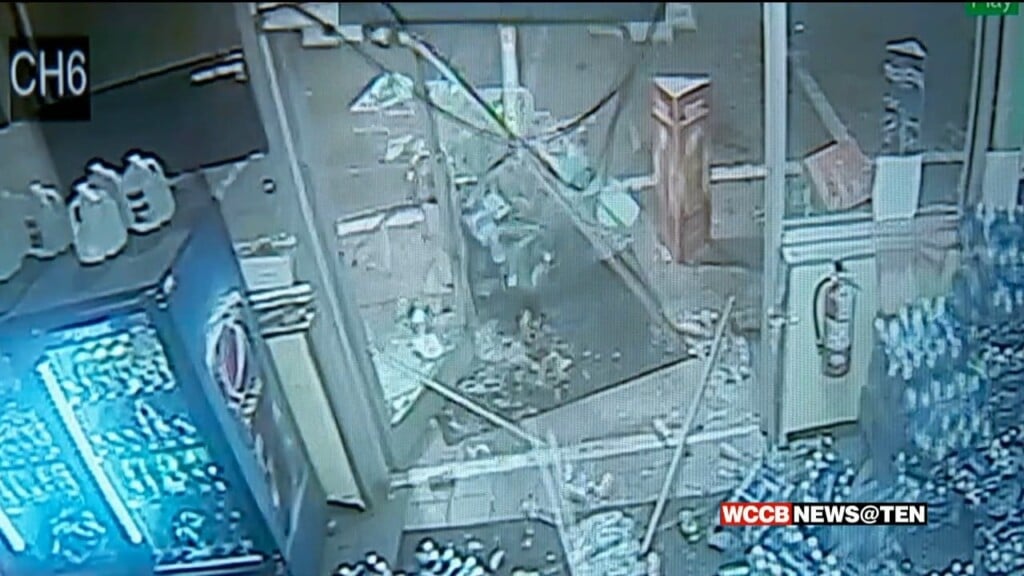 Caught On Video: Thieves Steal Atm Machine From North Charlotte Gas Station