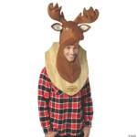Adult Loose Moose Trophy Costume Headpiecegc6473