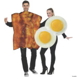 Adults Bacon And Eggs Couples Costumes