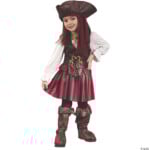 Oddler Girls High Seas Pirate Costume