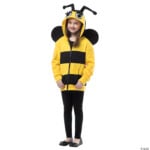 Toddler Bumblebee Hoodie Costume