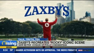 Talk, Truth, Tea: Zaxby's Recreates Iconic 'rocky" Scene
