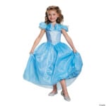 Girls Cinderella Movie Prestige Costume Small 4 6