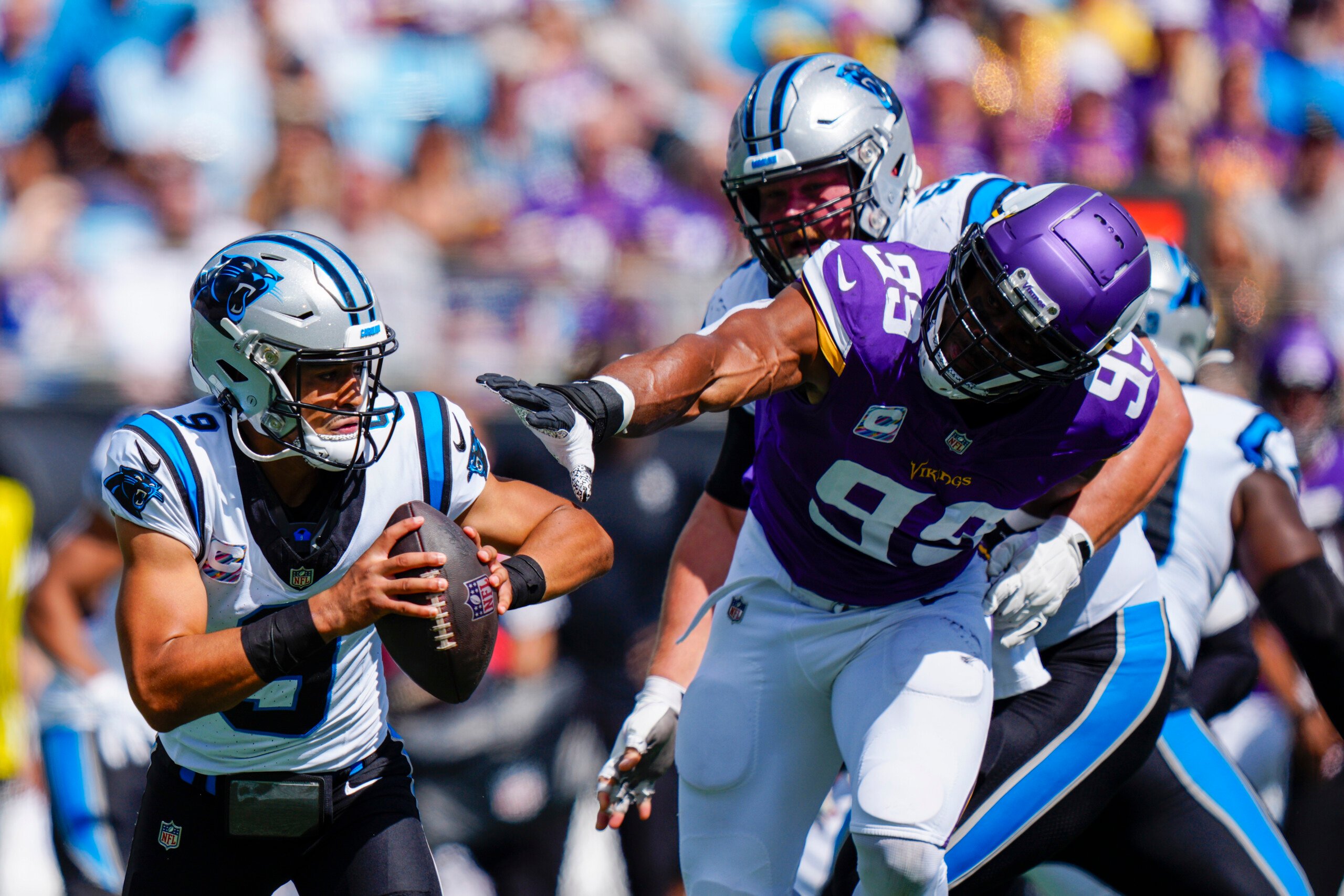 Panthers WR Adam Thielen eager to face Vikings