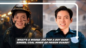 What's A Worse Job For A Boy Band Singer, Coal Miner Or Prison Guard?