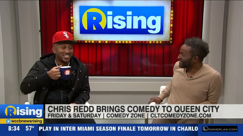 Snl Alum, Chris Redd, Jokes Around With Rising's Joe Duncan