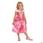 Toddler Girls Classic Sparkle Disney Princess Sleeping Beauty Aurora Costume